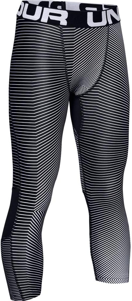 Under Armour Boys' HeatGear 3/4 Printed Leggings