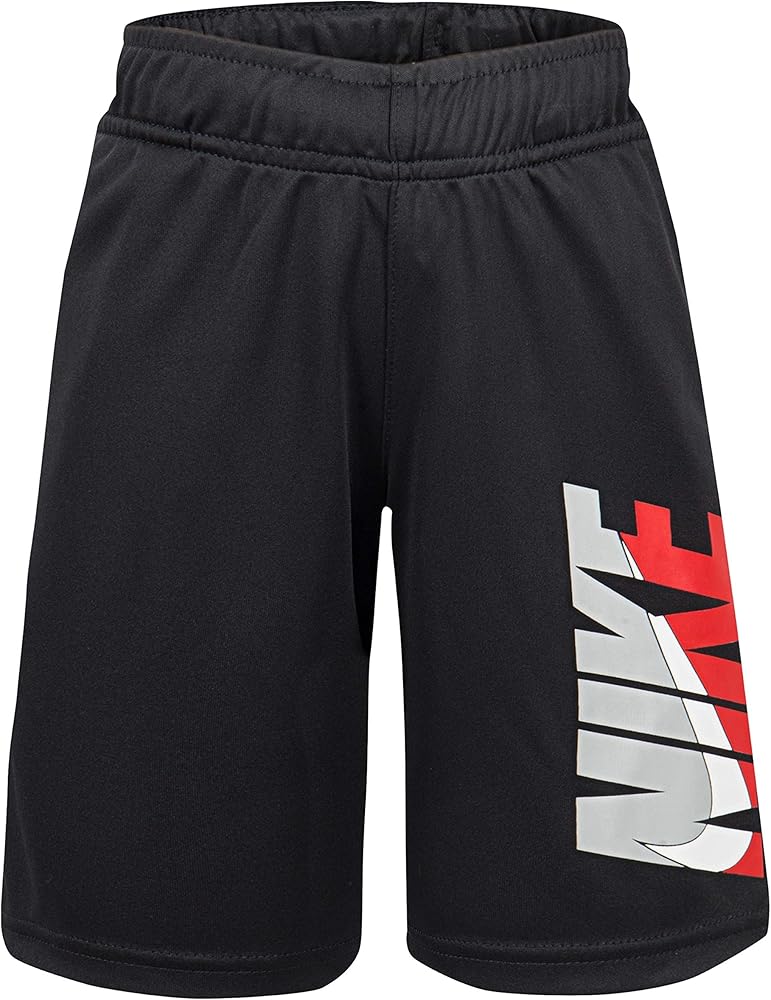 Nike Kids Boy's HBR Dri-FIT Shorts (Little Kids) Black 7 Little Kids 5