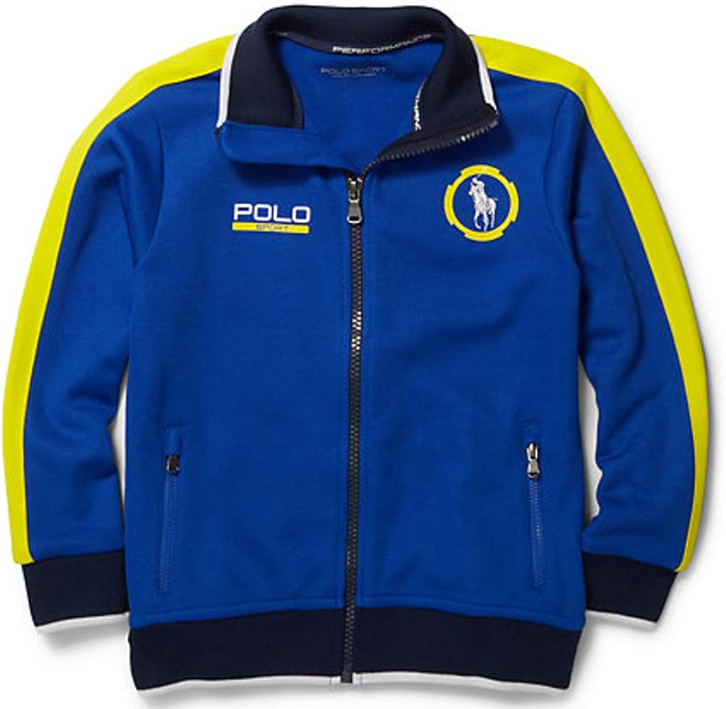 Ralph Lauren Boys' Cotton-Blend Track Jacket