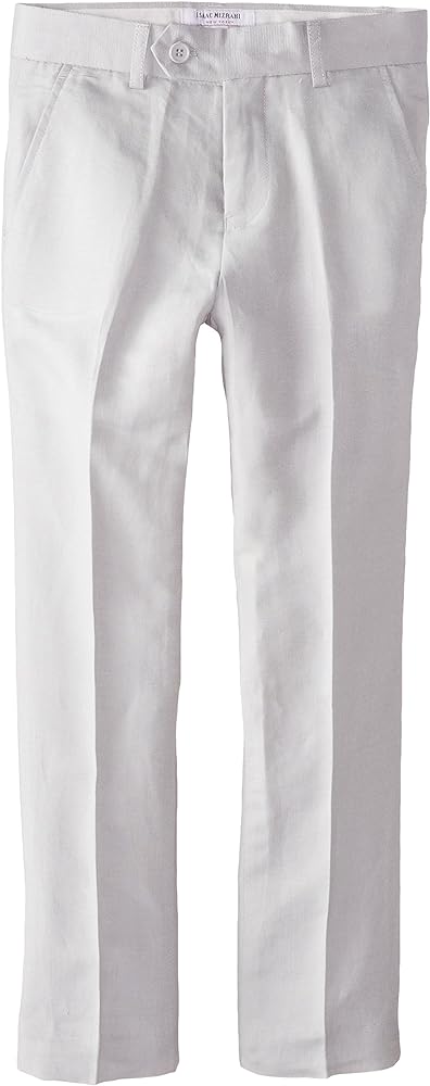 Isaac Mizrahi Big Boys' Slim Boys Linen Pant