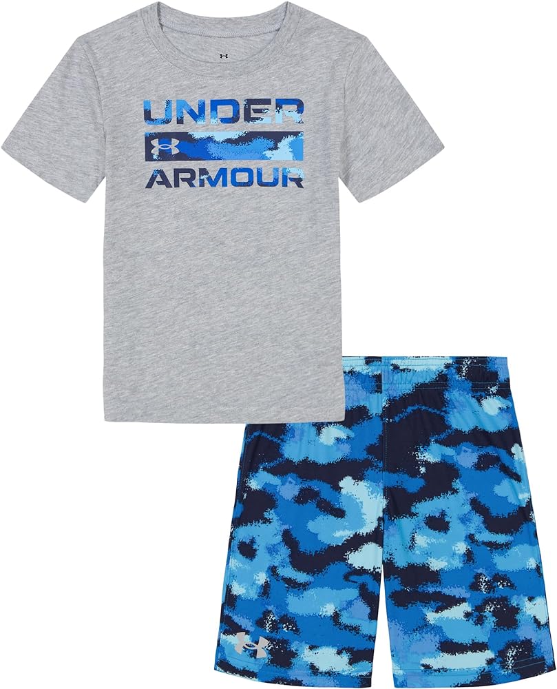 Under Armour UA DISSOLVE CAMO SET, CAMO GRAY, 2T