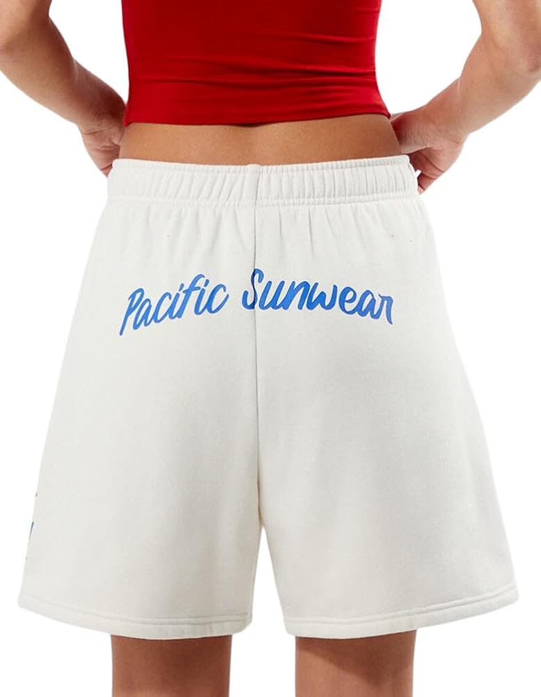 PacSun Women's Flea Market Boyfriend Sweat Shorts