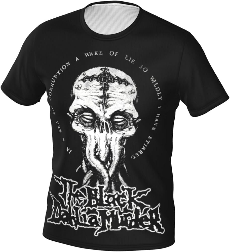 Rock Band T Shirts The Black Dahlia Murder Boy's Summer Cotton Tee Crew Neck Short Sleeve Tees