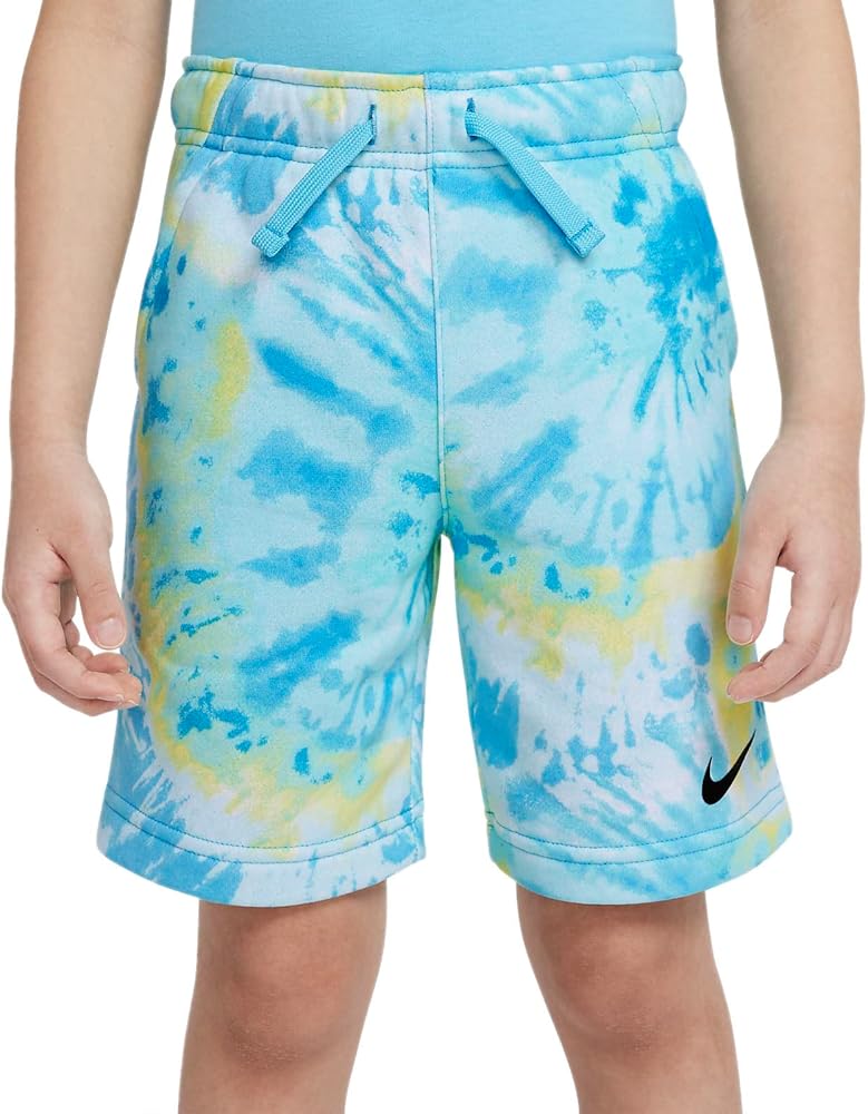 Nike Boy's NSW Club Tie-Dye Shorts (Toddler/Little Kids)