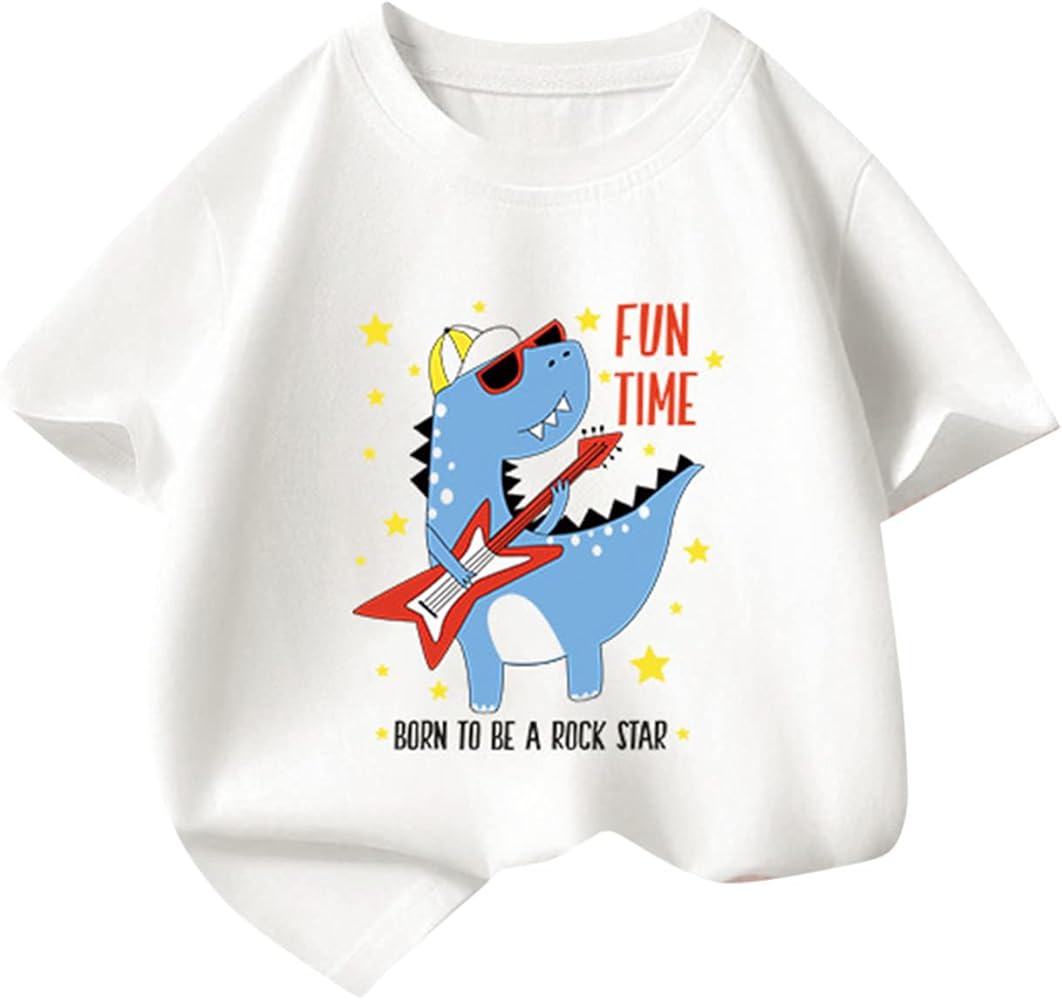 Toddler Boys Girls Shirt Cartoon Ptrints Shirt Trendy Kids Shirt T Shirt Long Sleeve