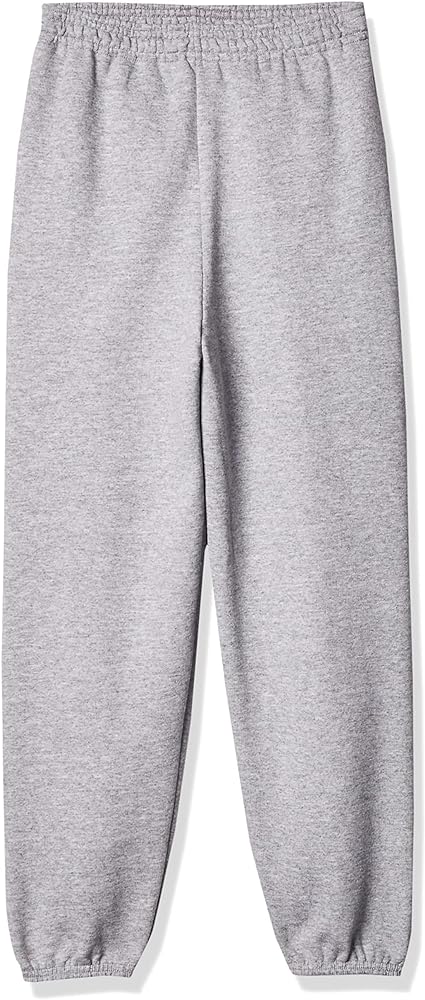 Hanes Boys EcoSmart Fleece Sweatpants, Midweight Cotton/Poly Fleece Pants for Boys, Cuffed Sweats