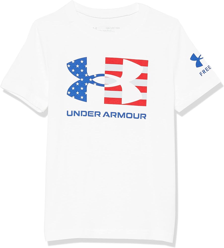 Under Armour Boys' New Freedom Chest Flag T-Shirt