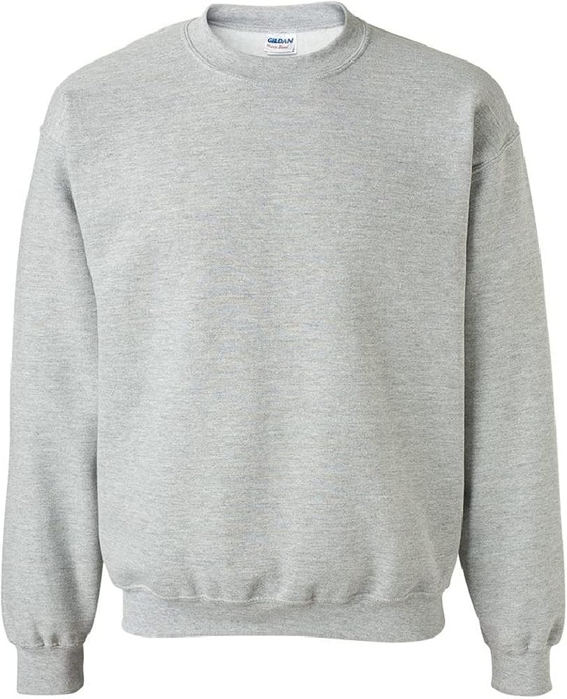 Gildan Childrens Big Boys Heavy Blend Crewneck Sweatshirt (Pack of 2) (L) (Sport Grey)