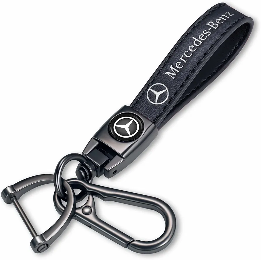 Car Keychain Suit for Mercedes Benz A C E S Class Series GLK CLA GLA GLC GLE CLS SLK AMG Series Keychains with Logo Key Chain for Man and Woman Keyring car Accessory