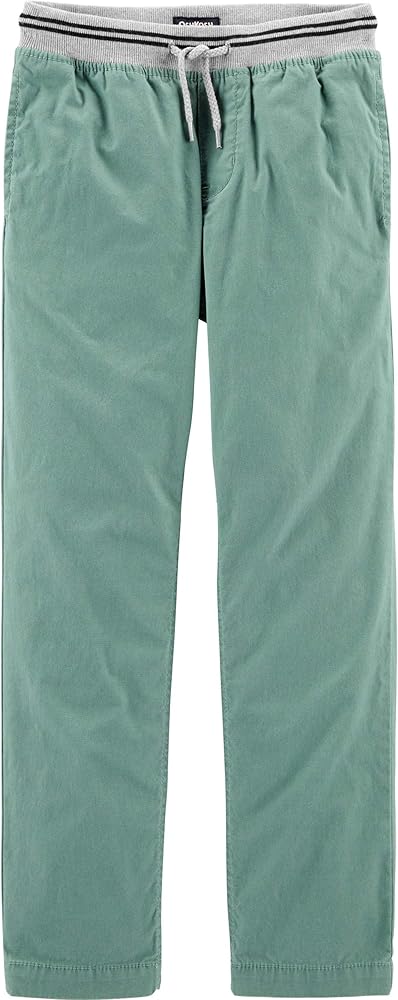 OshKosh B'Gosh Boys' Pull-on Twill Joggers