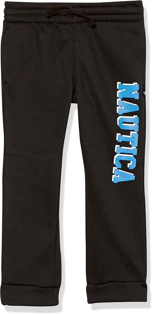 Nautica Boys' Pull-on Legacy Fleece Jogger Sweatpant