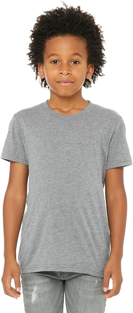 Bella Canvas - Youth Triblend Tee - 3413Y - L - Grey Triblend