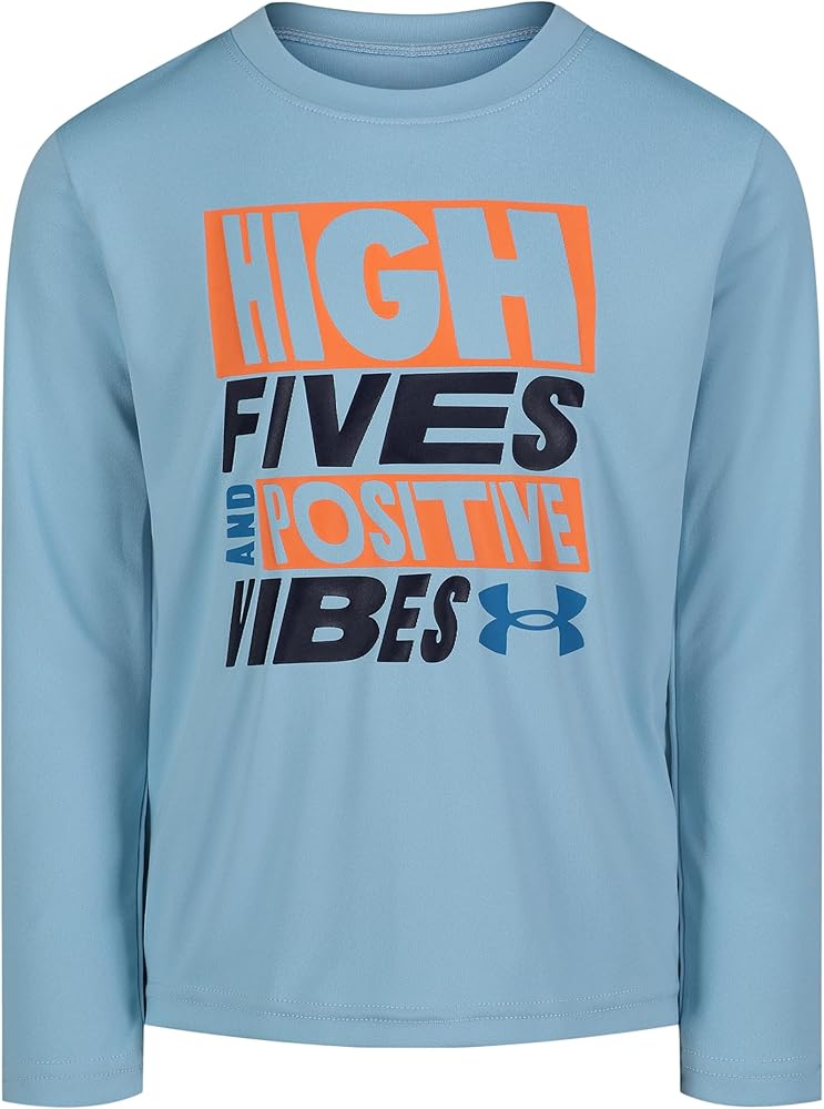 Under Armour UA New Verbiage LS, Blizzard - High Five, 2T