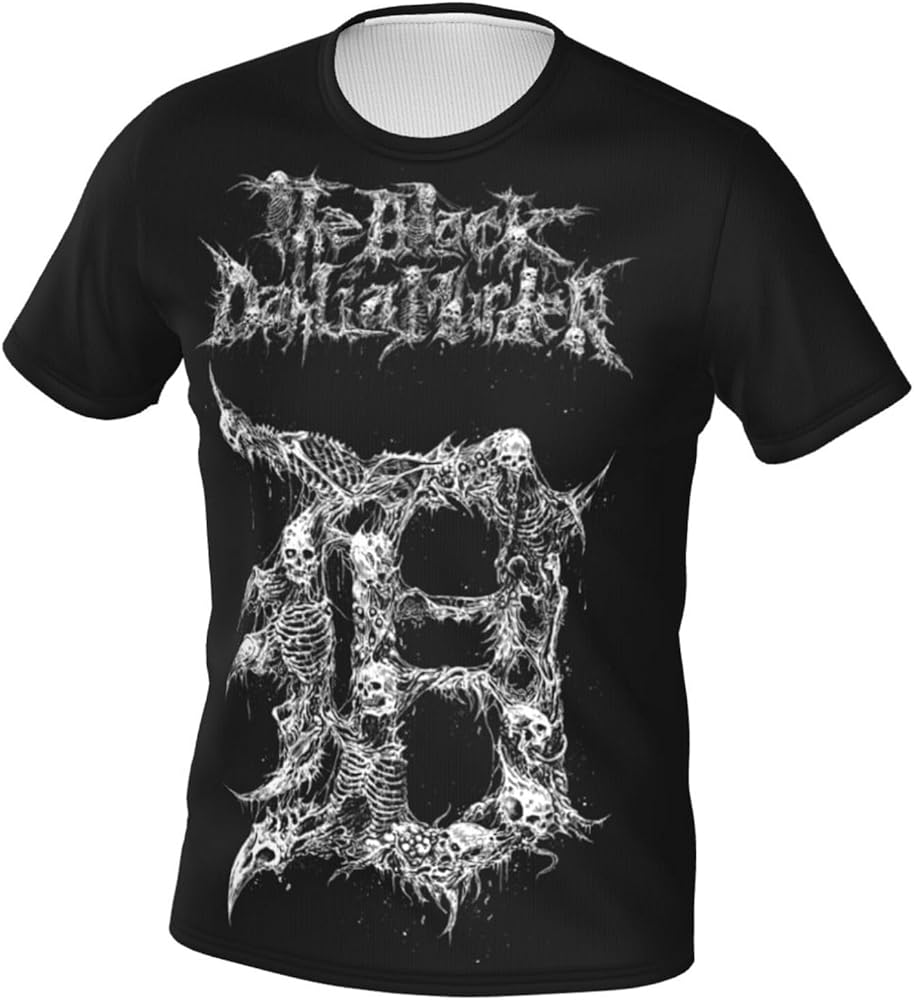 Rock Band T Shirts The Black Dahlia Murder Man's Summer Cotton Tee Crew Neck Short Sleeve Tees