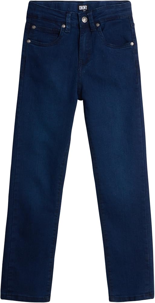 DKNY Boys' Pants - Comfort Stretch Twill Khaki Pants for Boys - Classic Fit Flat Front Chino Pants for Boys (8-16)