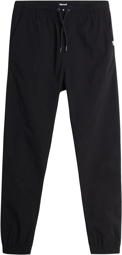 DKNY Boys' Pants - Quick Dry Performance Stretch Utility Tech Moto Jogger Pants - Woven Hybrid Pants for Boys (8-16)