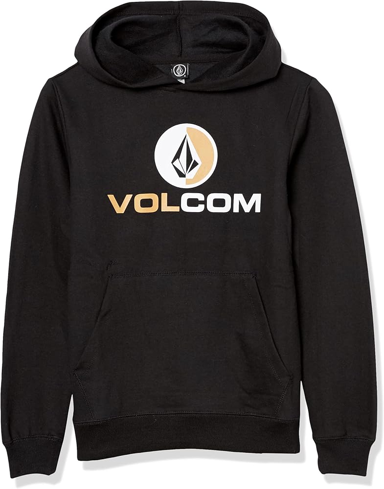 Volcom Boys' Blaquedout Pullover Hooded Fleece Sweatshirt