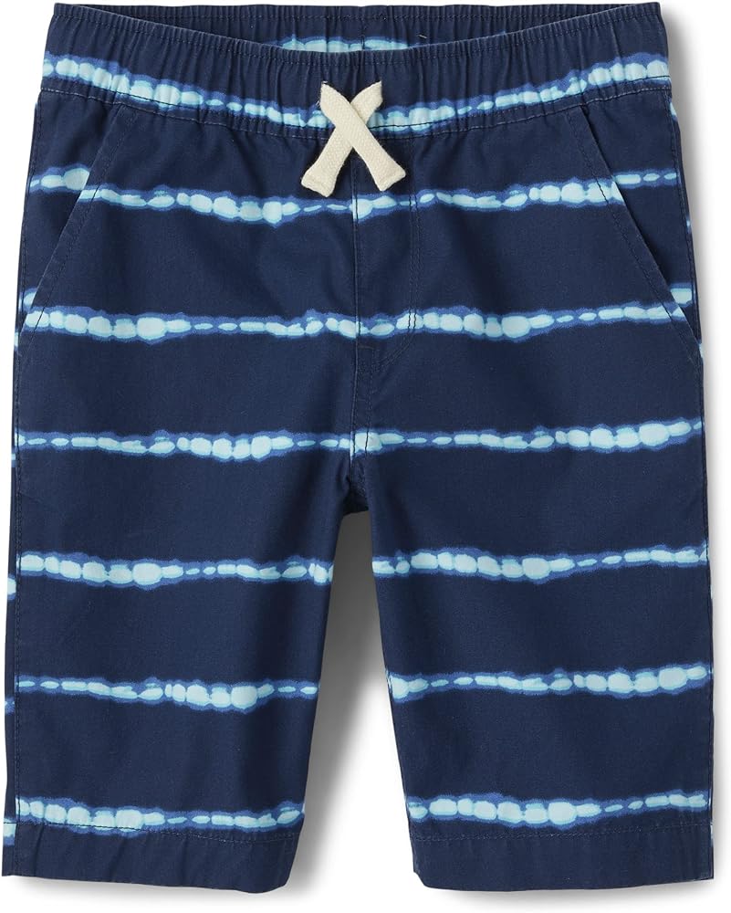 The Children's Place Boys' Pull on Print Jogger Shorts