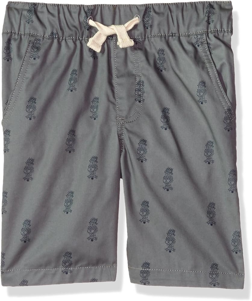 Lucky Brand Boys' Pull-on Woven Shorts, Drawstring Closure