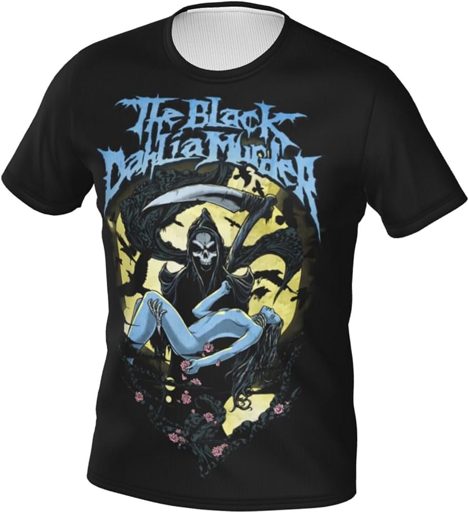 Rock Band T Shirts The Black Dahlia Murder Men's Summer Cotton Tee Crew Neck Short Sleeve Shirts