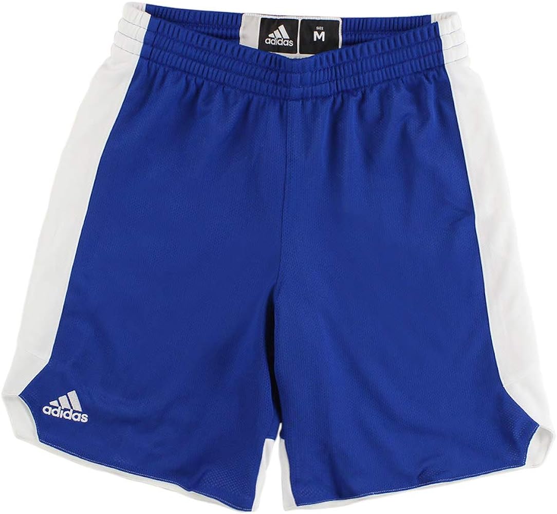 adidas Shorts Youth Active Shorts Size XL, Color: Royal/White-Blue