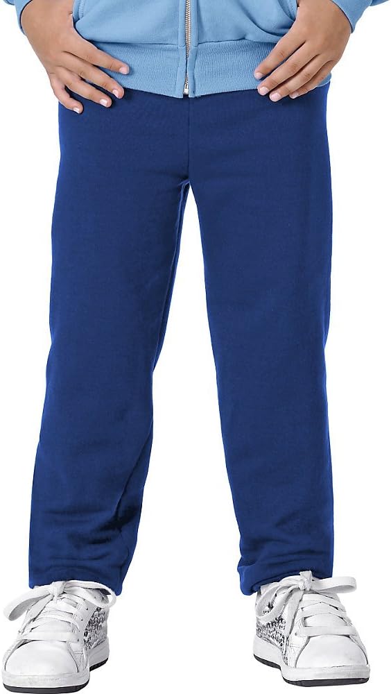 Hanes Youth ComfortBlend174; EcoSmart174; Sweatpants (S, Deep Royal)