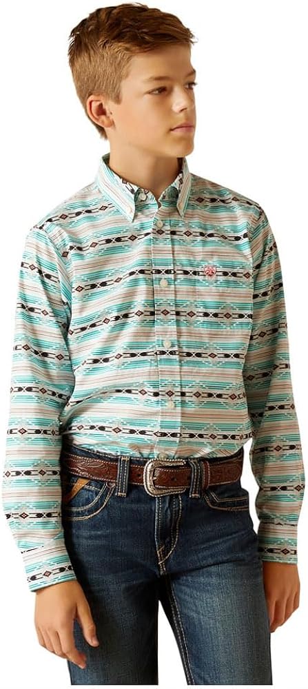 Ariat Boys' Jefferson Classic Fit Shirt