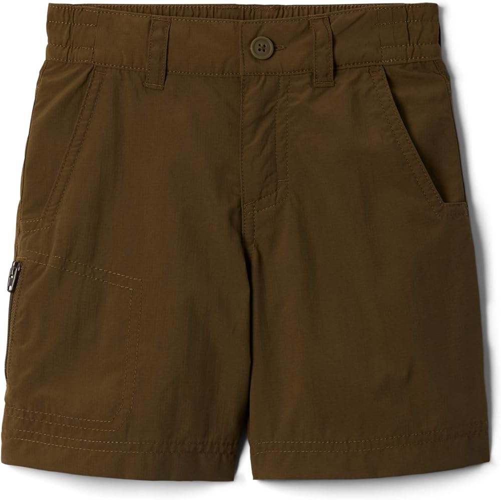 Columbia Kids Boy's Silver Ridge IV Shorts (Little Kids/Big Kids) New Olive LG (14-16 Big Kids)