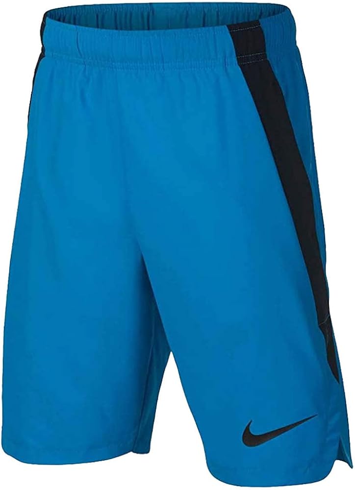 Nike Dry Boys' Dri-Fit Training Shorts Blue Black 892495 482 (s)