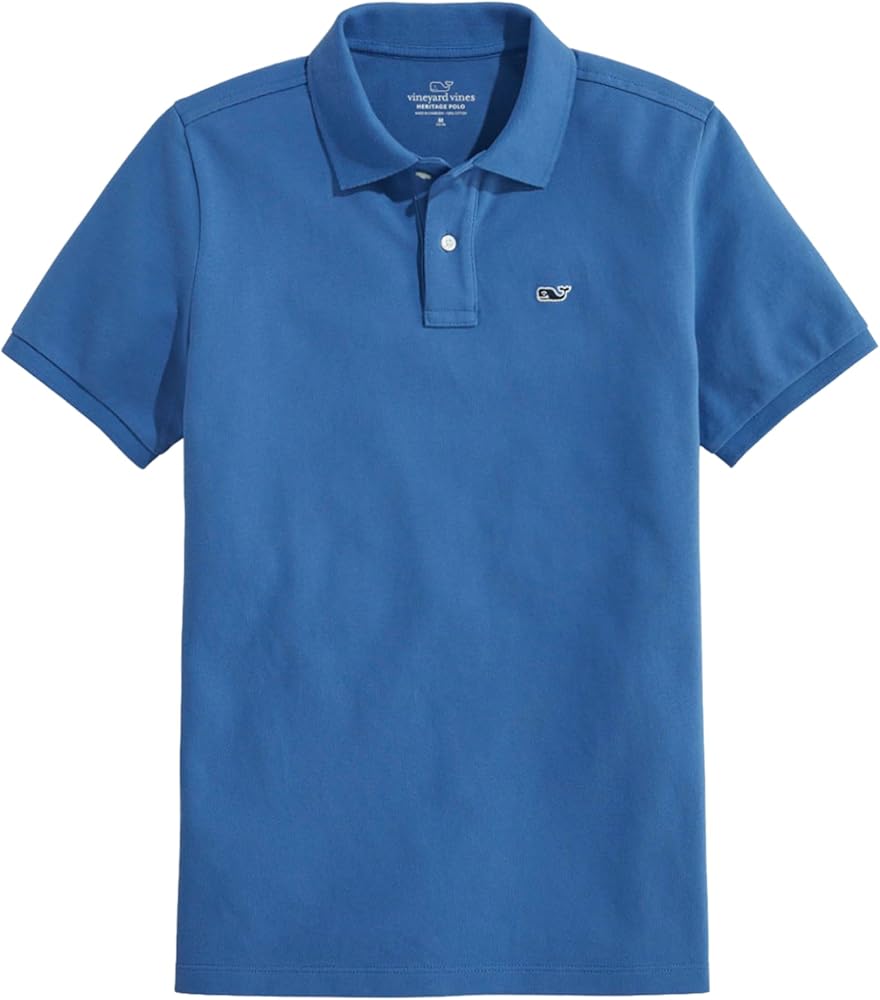 vineyard vines Boys' Heritage Pique Polo