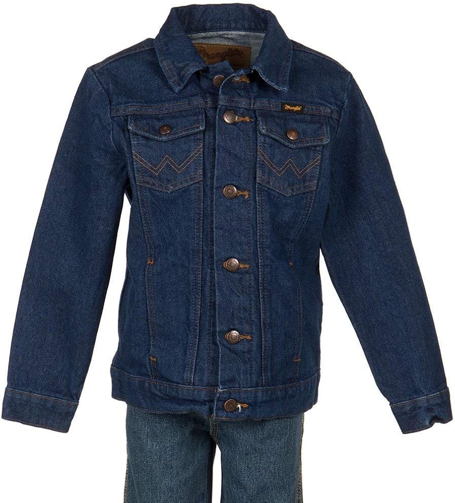 Wrangler Boys Western Denim Jacket