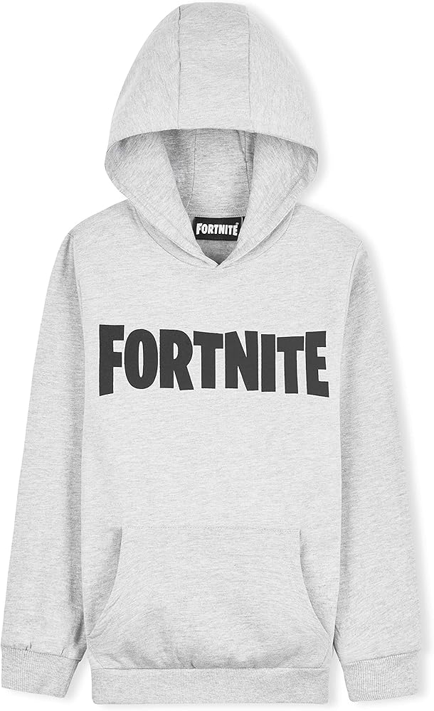 FORTNITE Hoodie For Boys, Kids Gaming Jumper, Official Gifts For Boys