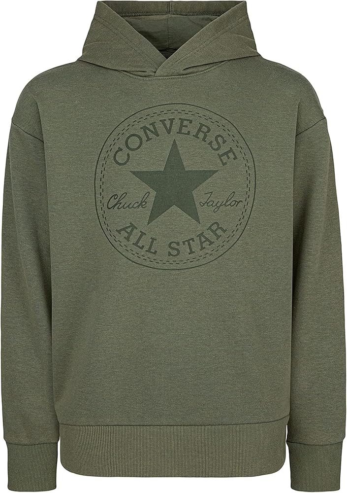 Converse Boy's Washed Effect Pullover Hoodie (Big Kids)