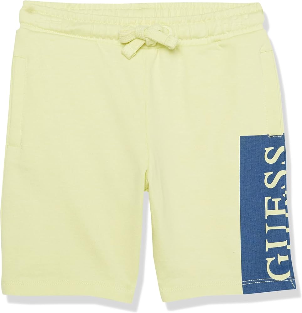 GUESS Boys' Organic Cotton Active Shorts