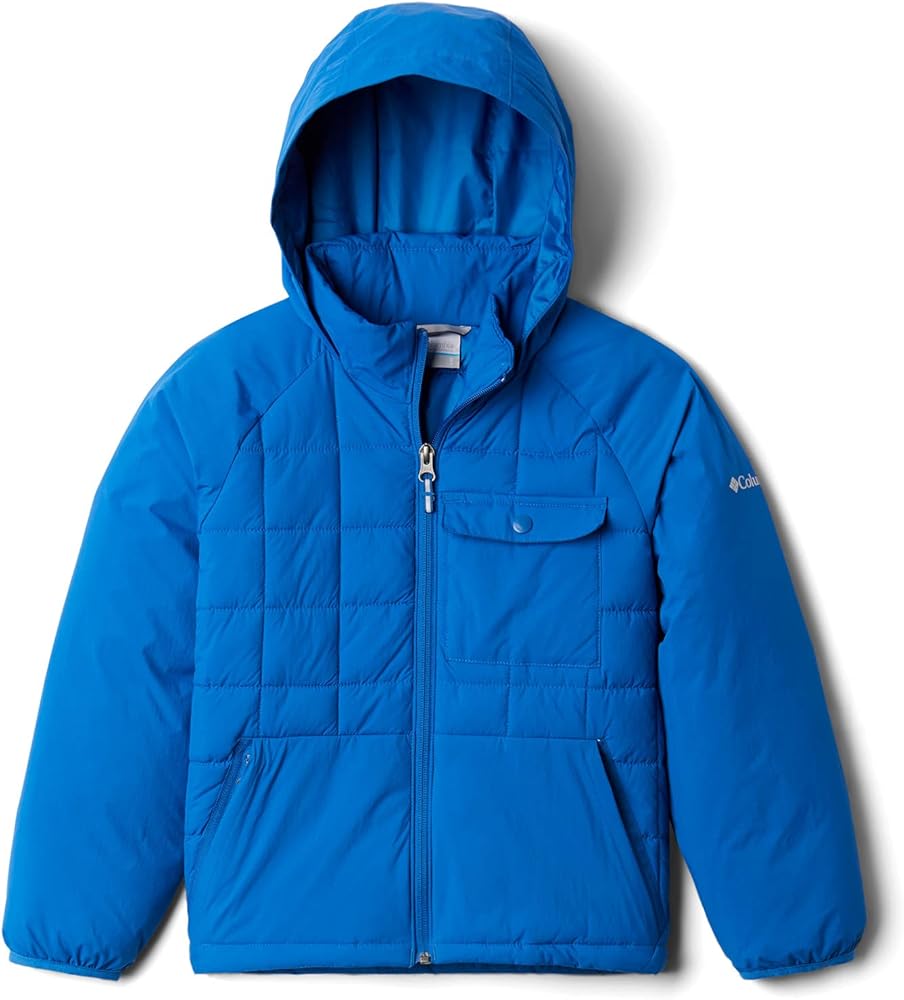 Columbia Youth Boys Windy Ways Jacket, Bright Indigo