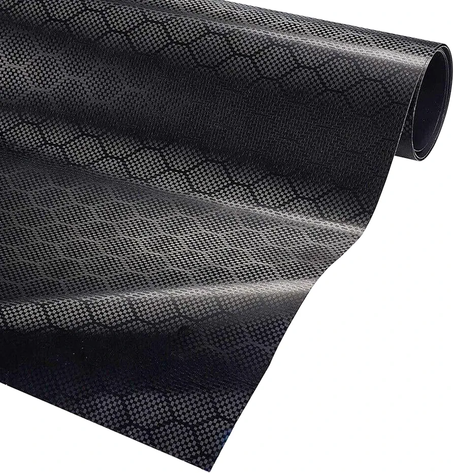 Lypumso Matte Black Honeycomb Carbon Fiber Vinyl Wraps for Almost Cars and Motorcycles Exterior Interior, Premium Cast Film Self-Adhesive Wrapping Stickers DIY Car Paint Replacement 1ft x 10ft