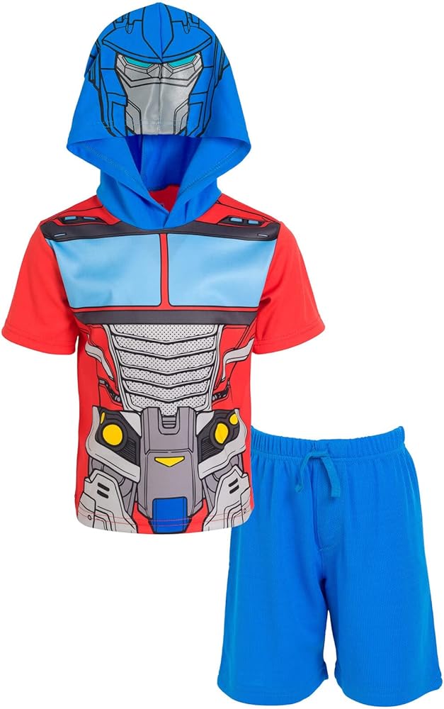 Transformers Bumblebee Mesh Athletic Graphic T-Shirt & Shorts Toddler to Big Kid