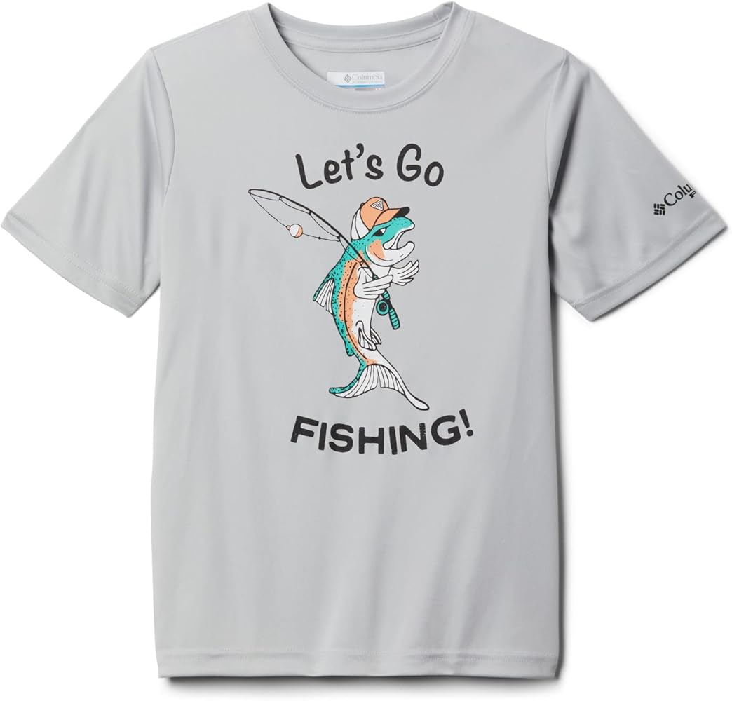 Columbia Boy's Terminal Tackle PFG Marlin America Short Sleeve