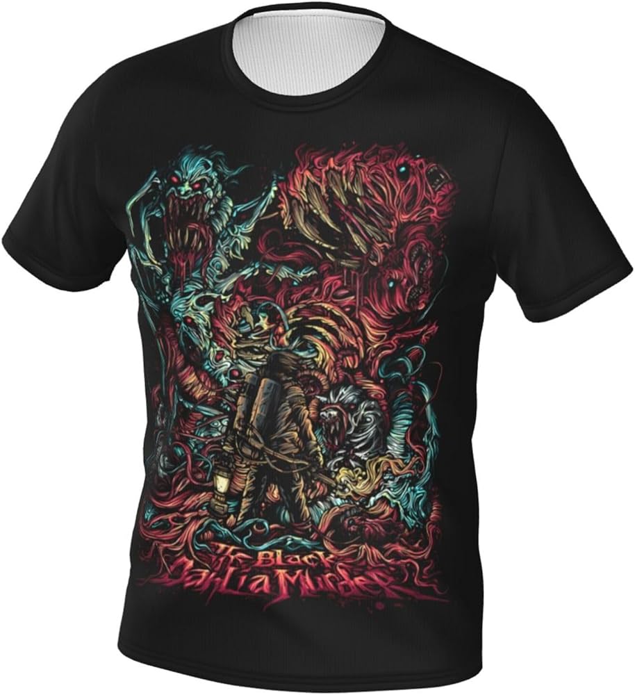 Rock Band T Shirts The Black Dahlia Murder Mens Summer Cotton Tee Crew Neck Short Sleeve Tops