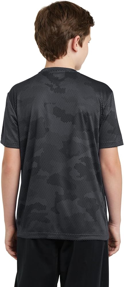 SPORT-TEK Tee (YST370) Iron Grey, M