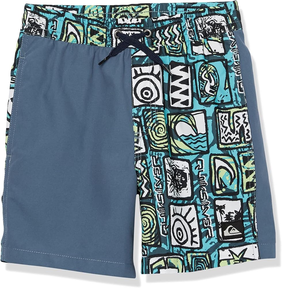 Quiksilver Boys Next Gen Volley Youth 12 Boardshort Swim Trunk, River Blue, 2