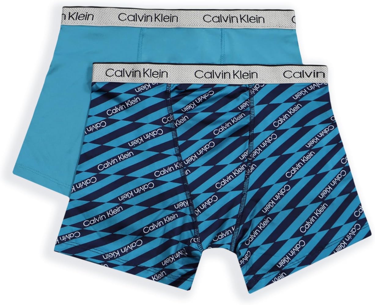 Calvin Klein Boys' Performance Boxer Brief 2 Pack