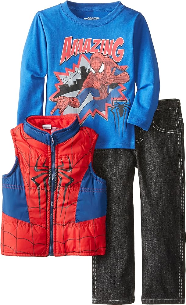 Marvel Boys' Spider-Man Three-Piece Set