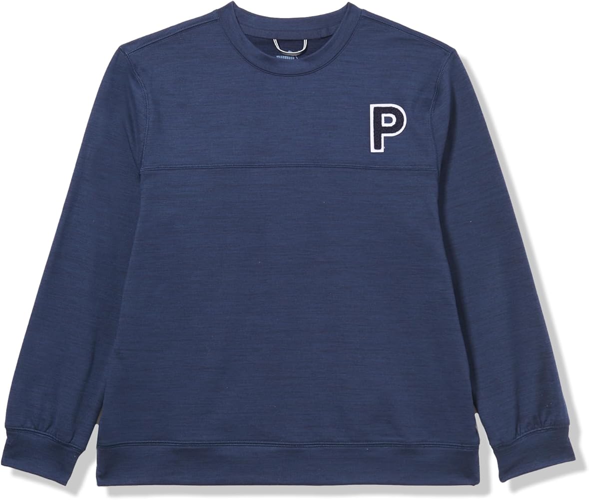 pumagolf Boys Cloudspun Crewneck