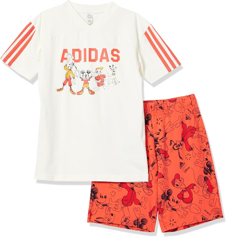 adidas Boys' Disney Mickey Mouse T-Shirt Set