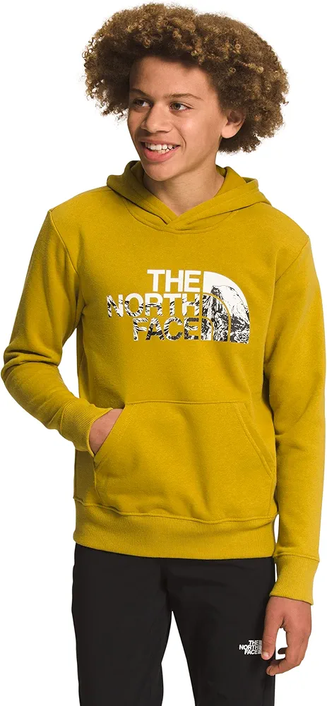 THE NORTH FACE Boys' Camp Fleece Pullover Hoodie - Mineral Gold 2X-Large