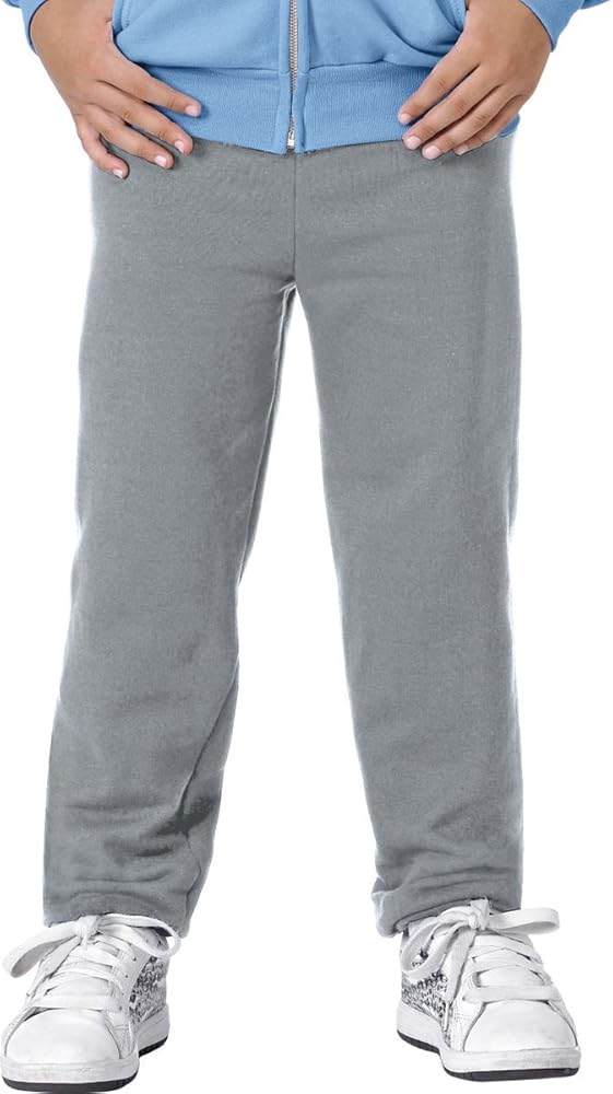 Hanes Youth ComfortBlend EcoSmart Sweatpants_Light Steel_Small