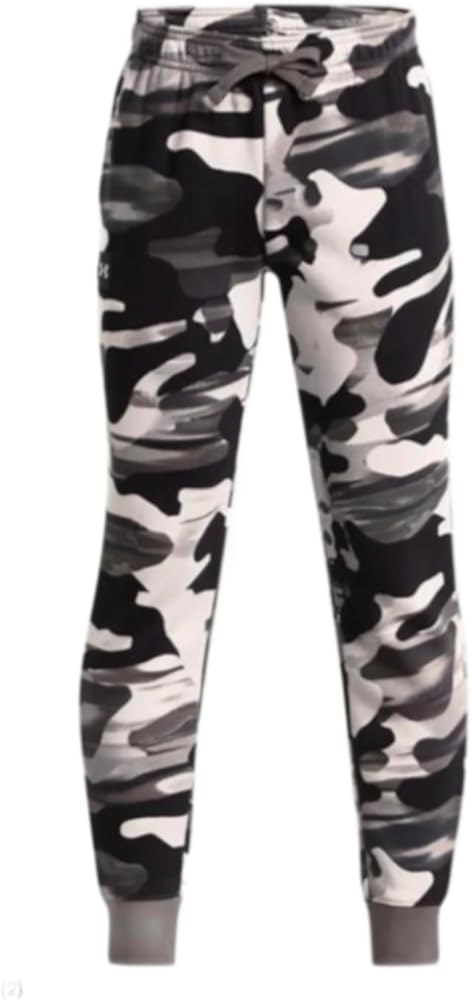 Under Armour Boys' UA Rival Fleece Camo Printed Joggers (US, Alpha, Large, Regular)