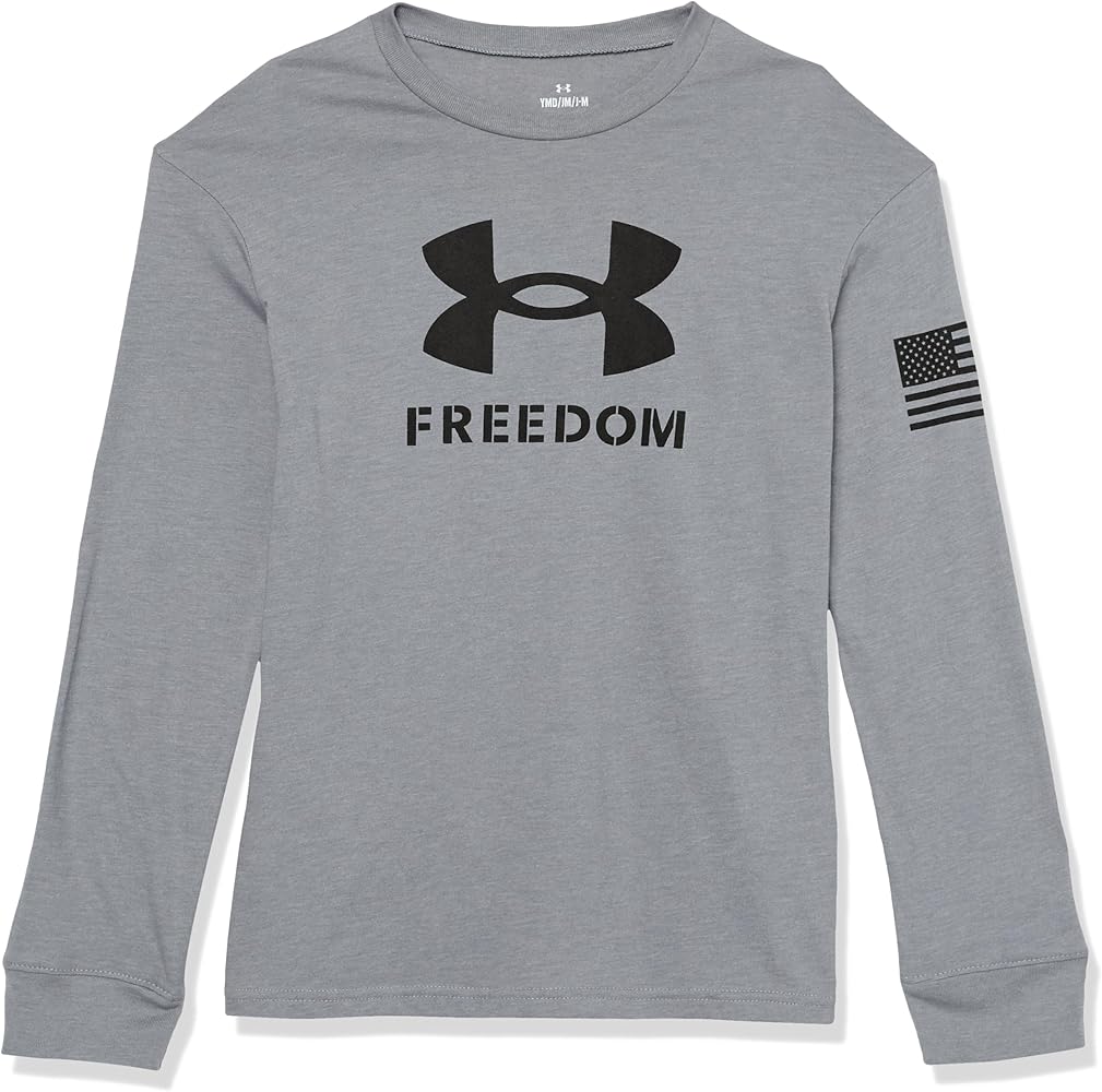 Under Armour Boys' Freedom Logo Long Sleeve