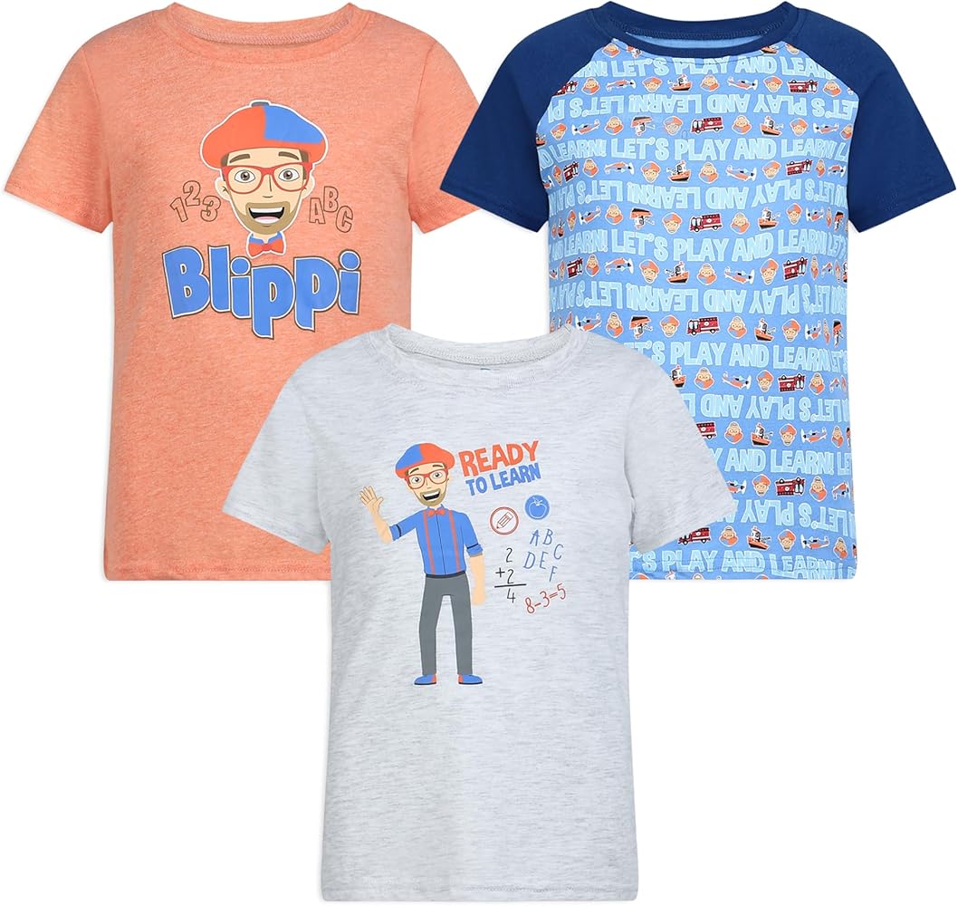 Blippi boys Modern/Fitted